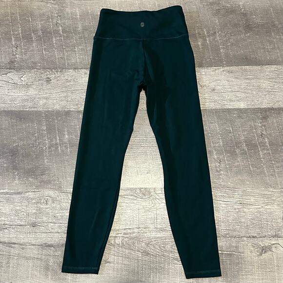 Legging Bundle Women Small Marika Green & 90 Degree Black Stripe Print Athletic - Picture 7 of 9